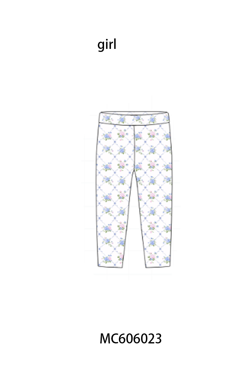 PO95 Blue floral print mom&me active collection 2