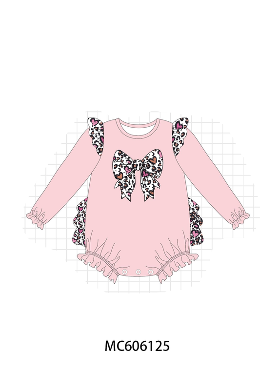 PO95 Pink leopard bow heart colllection - closing 6/22 - ETA late November