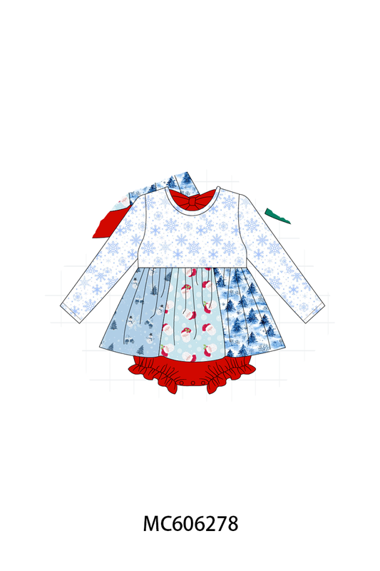 PO95 Christmas tree santa print collection 1 - closing 6/22 - ETA late November