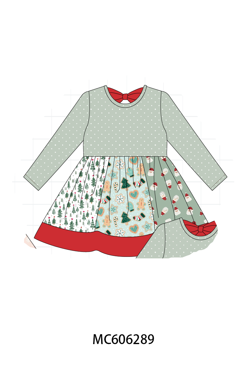 PO95 Christmas tree santa print collection 2