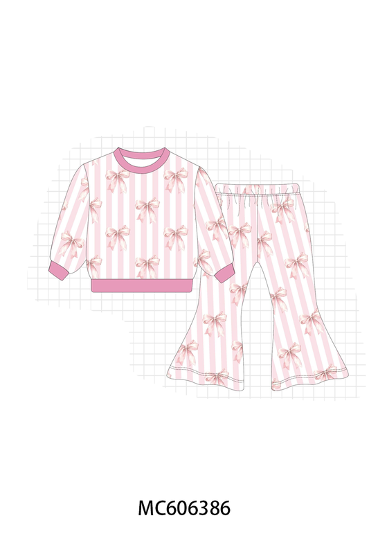 PO95 Pink&blue bow duck print collecton - closing 6/22 - ETA late November