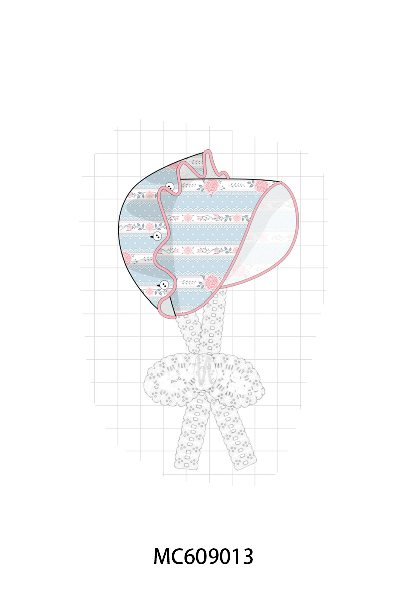 PO104 Blue floral print ruffle collection - closing 9/14 - ETA February