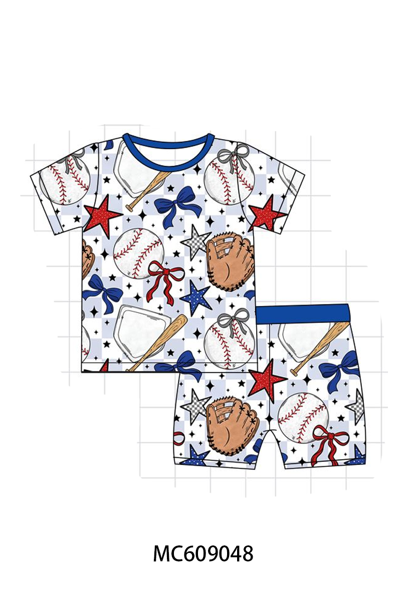 PO104 Blue baseball bamboo collection - closing 9/14 - ETA February