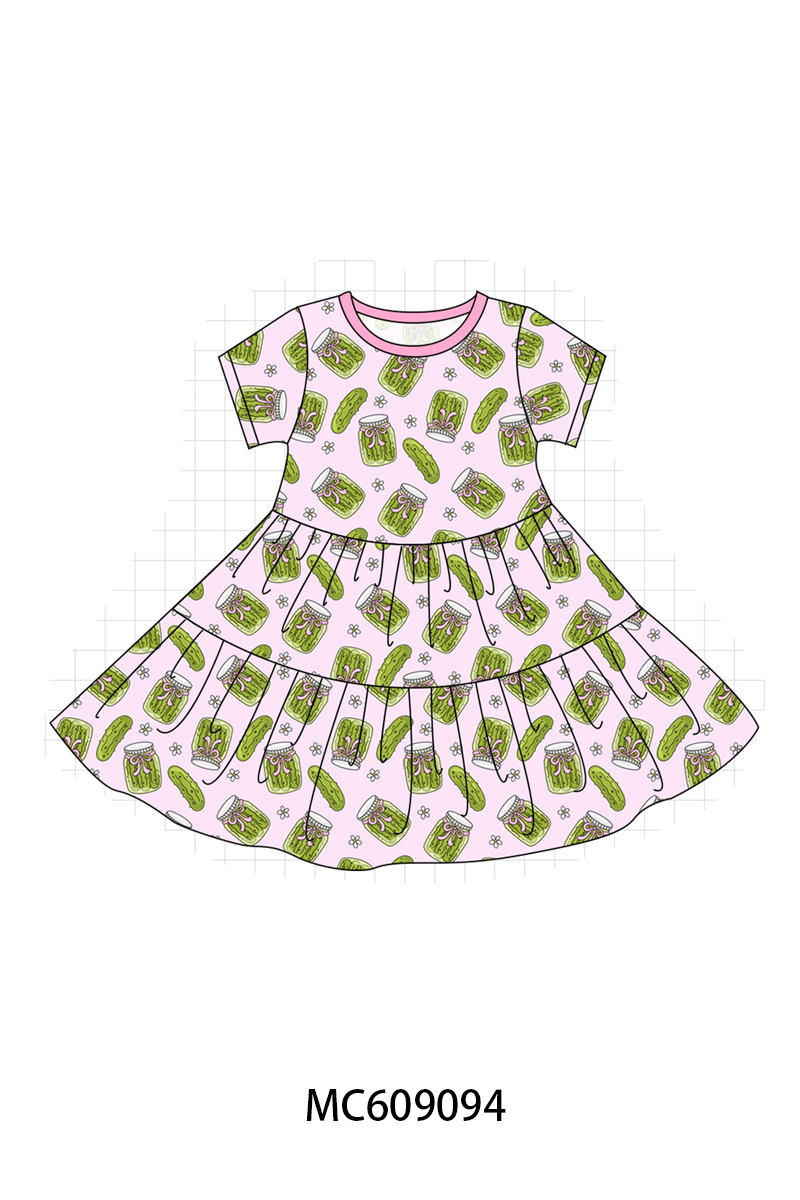 PO104 Pink pickles print bamboo collection - closing 9/14 - ETA February