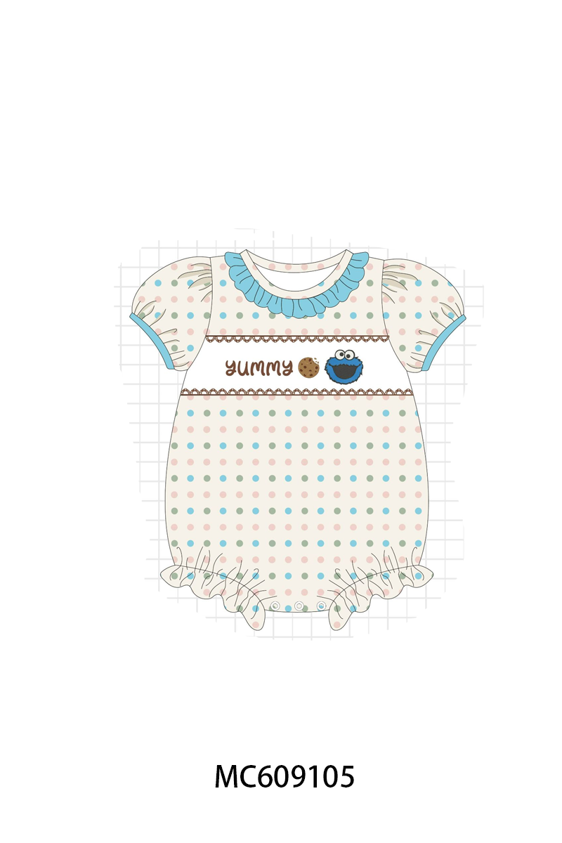 PO104 Blue yummy cookie embroidery collection - closing 9/14 - ETA February