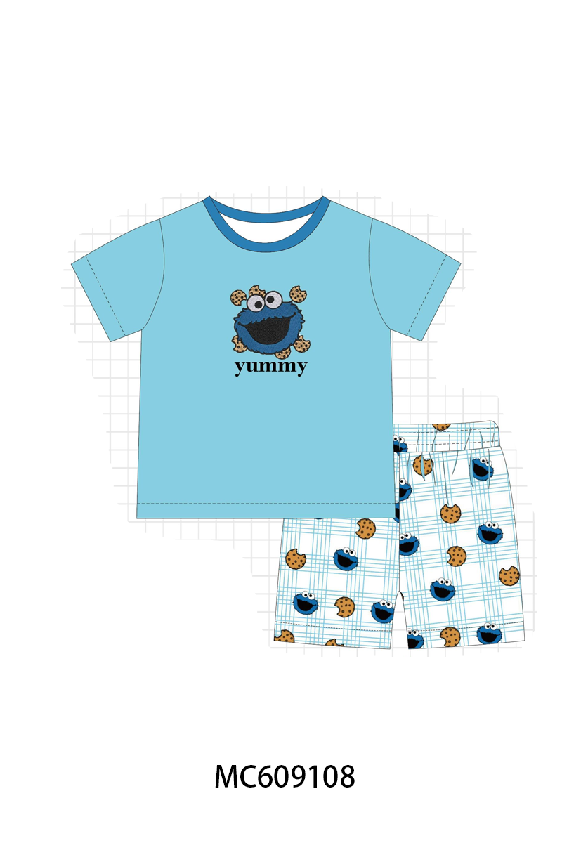 PO104 Blue yummy cookie embroidery collection - closing 9/14 - ETA February