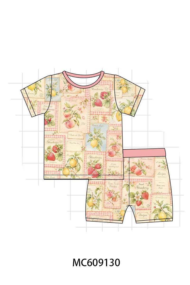 PO104 Pink lemon strawberry bamboo collection  - closing 9/14 - ETA February