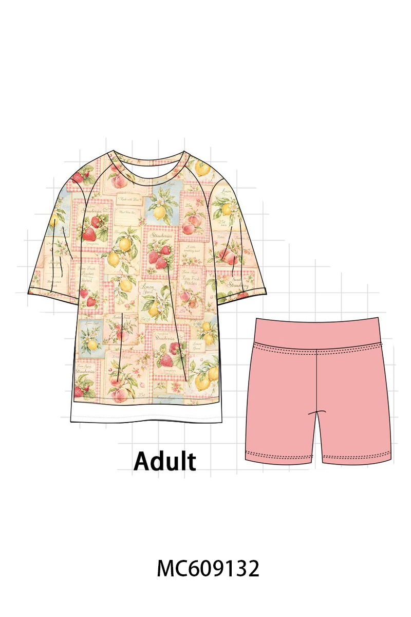 PO104 Pink lemon strawberry bamboo collection  - closing 9/14 - ETA February