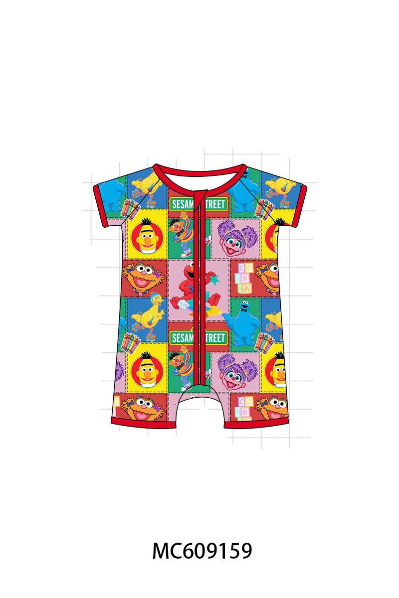 PO104 Red sesame street bamboo collection  - closing 9/14 - ETA February