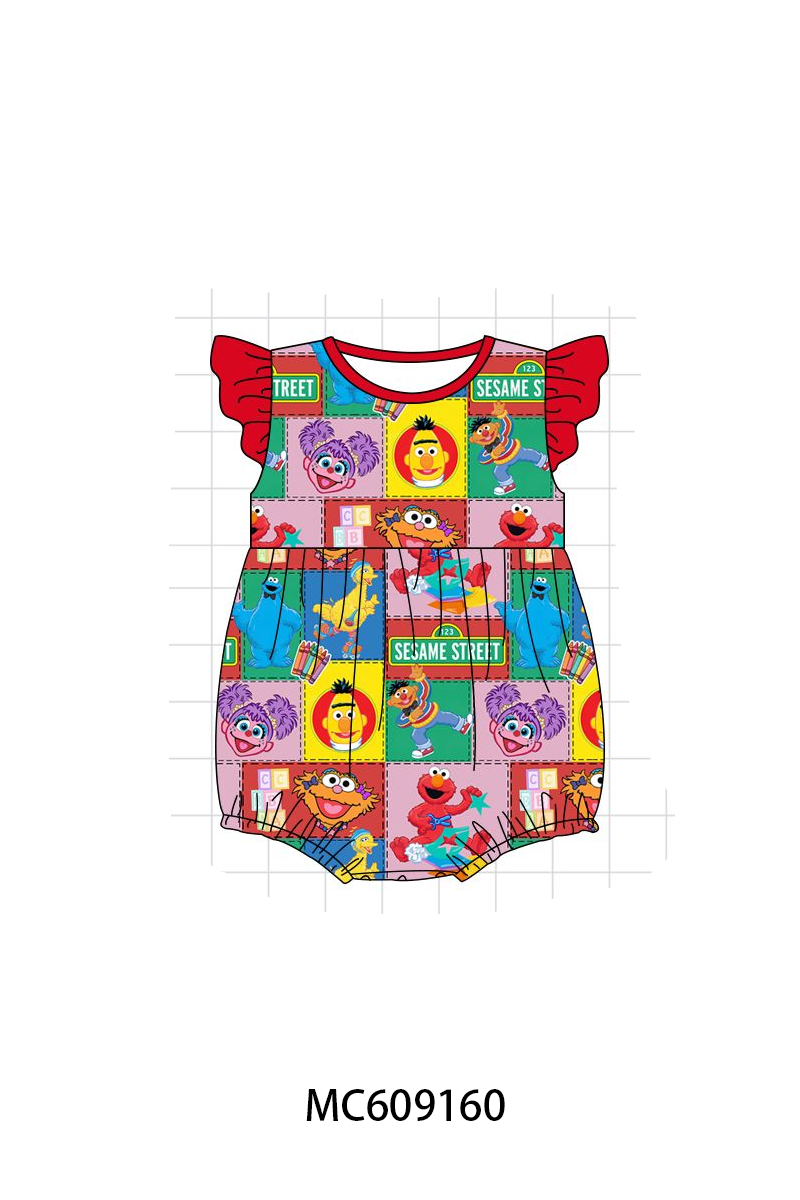 PO104 Red sesame street bamboo collection  - closing 9/14 - ETA February