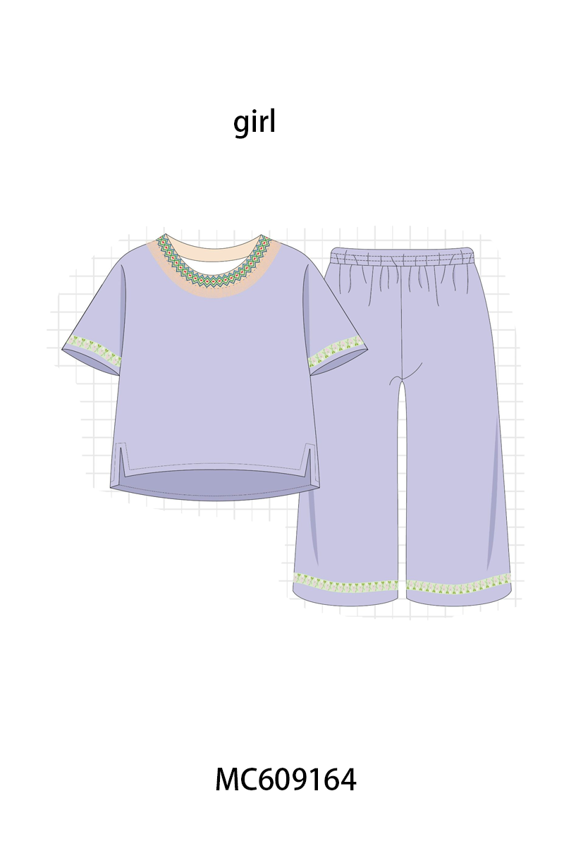 PO104 Ethnic-style pants set mom&me collection  - closing 9/14 - ETA February
