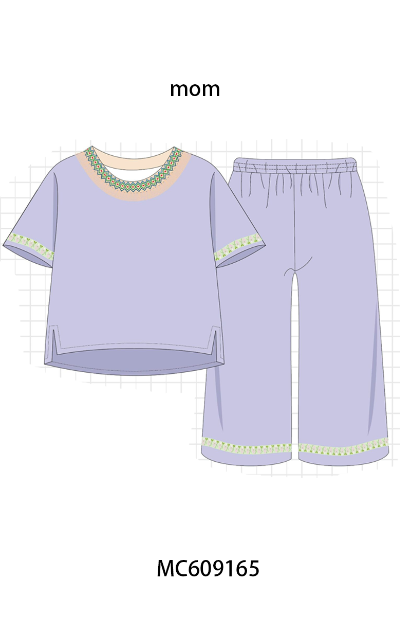 PO104 Ethnic-style pants set mom&me collection  - closing 9/14 - ETA February