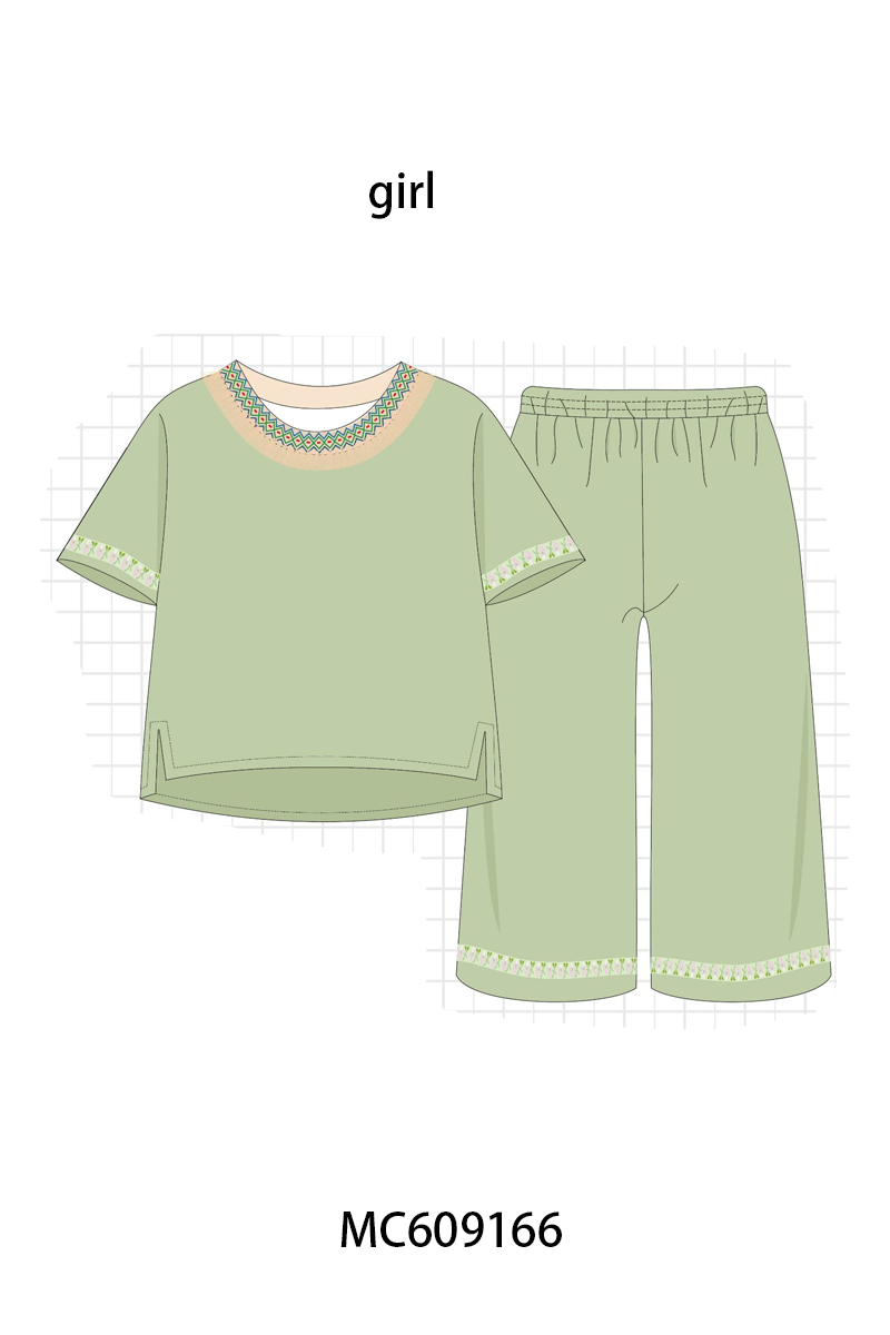 PO104 Ethnic-style pants set mom&me collection  - closing 9/14 - ETA February