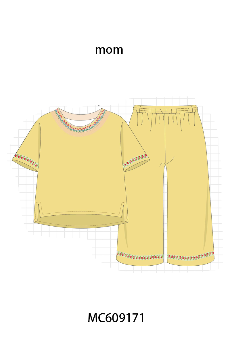 PO104 Ethnic-style pants set mom&me collection  - closing 9/14 - ETA February
