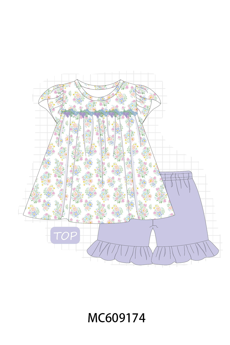 PO104 Lavender floral print collection  - closing 9/14 - ETA February