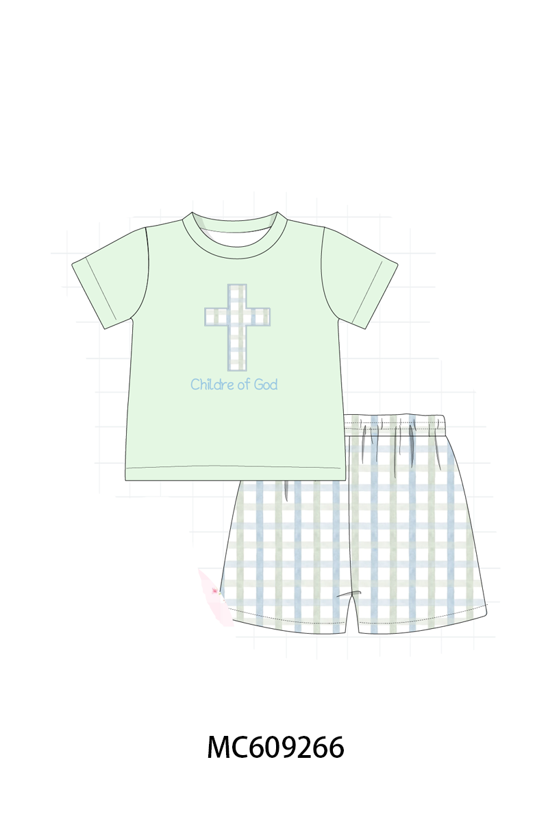 PO104 Pink child of god embroidery cross floral collection  - closing 9/14 - ETA February