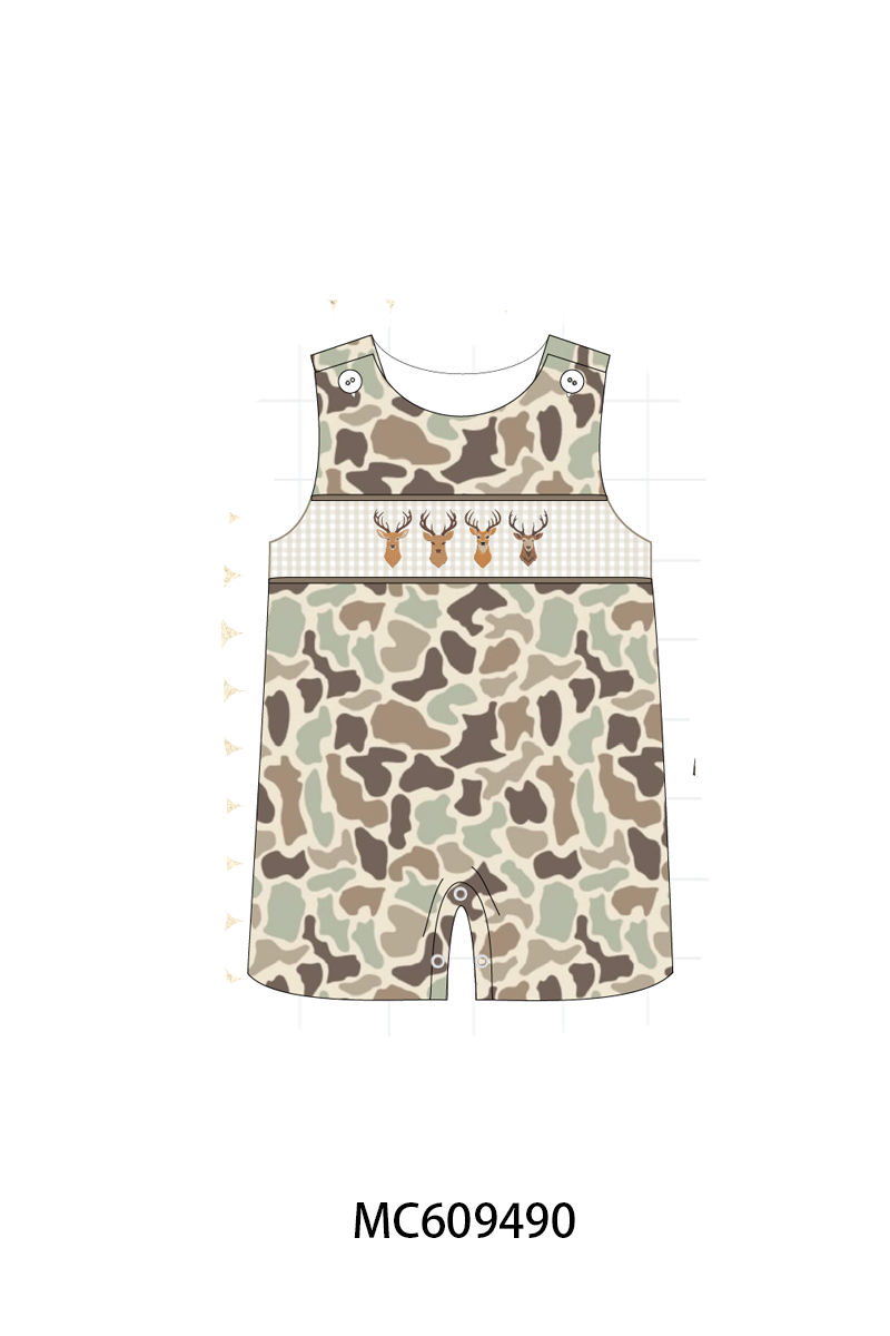PO104 Camouflage deer embroidery collection - closing 9/14 - ETA February