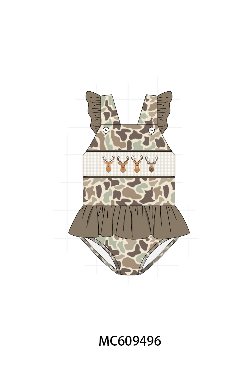 PO104 Camouflage deer embroidery collection - closing 9/14 - ETA February