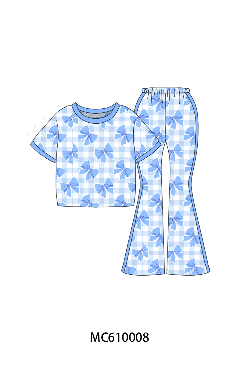 PO108 Leopard bow active pants set - closing 10/26 - ETA march