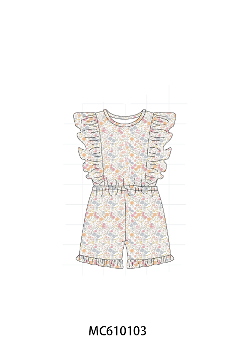 PO108 Sage floral smocked collection - closing 10/26 - ETA march