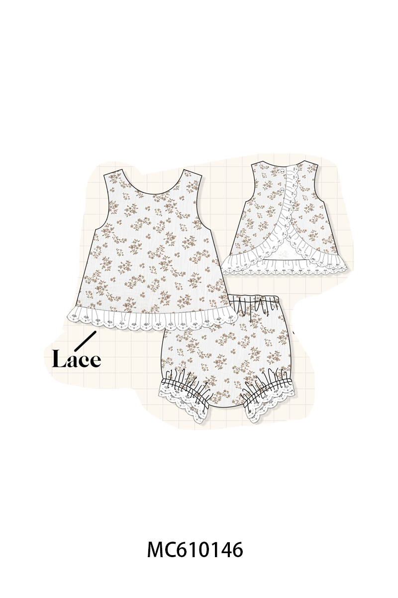 PO108 White floral ruffle bow collection - closing 10/26 - ETA march