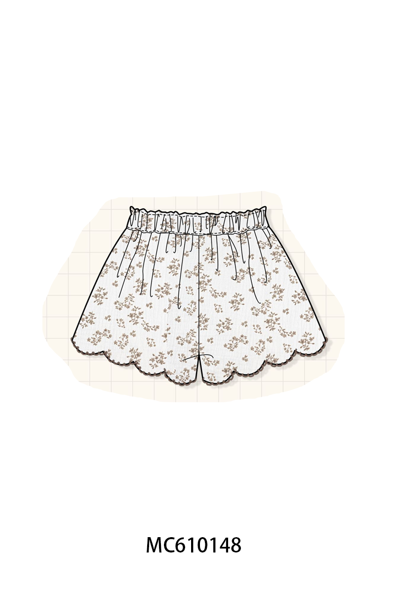 PO108 White floral ruffle bow collection - closing 10/26 - ETA march