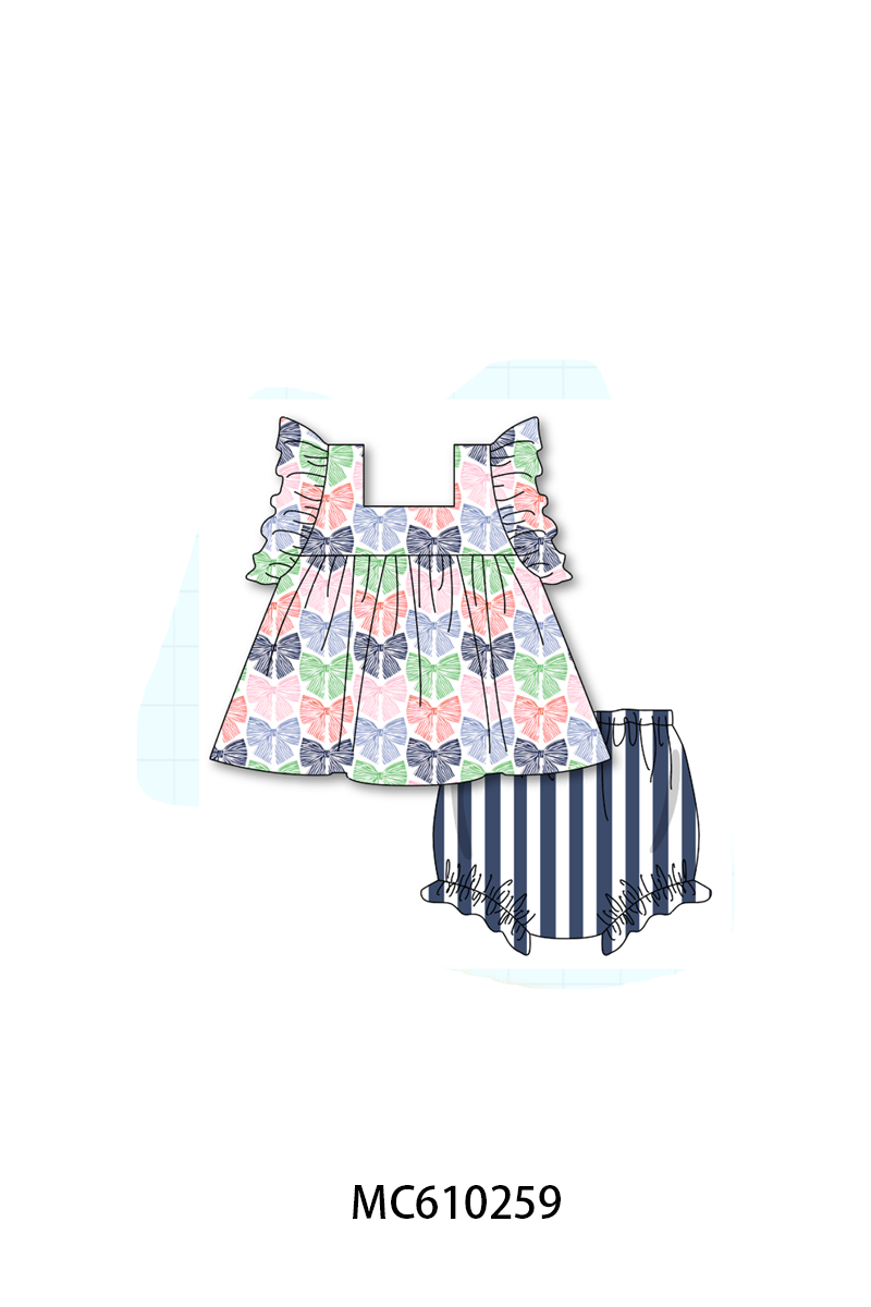 PO108 Bow print swimsuit collection - closing 10/26 - ETA march