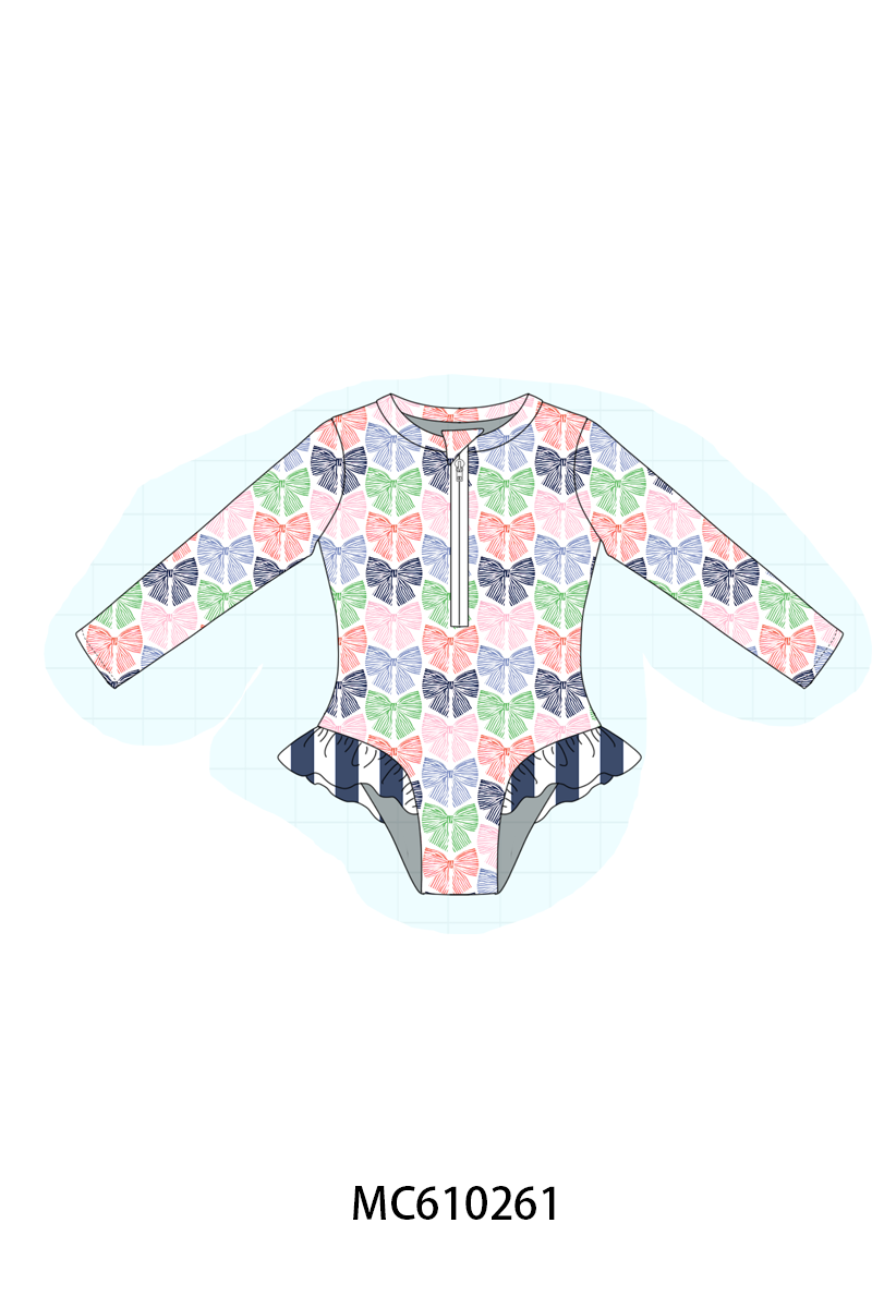 PO108 Bow print swimsuit collection - closing 10/26 - ETA march