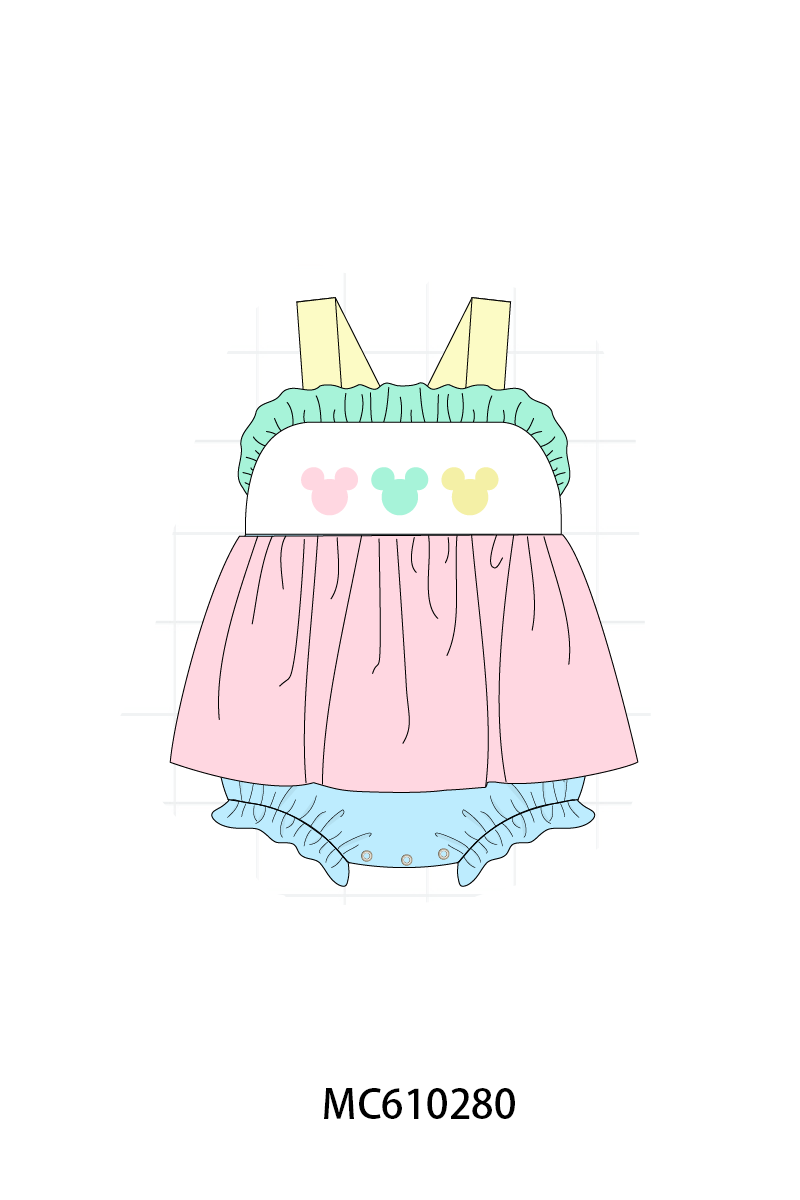 PO108 Color block character embroidery collection - closing 10/26 - ETA march