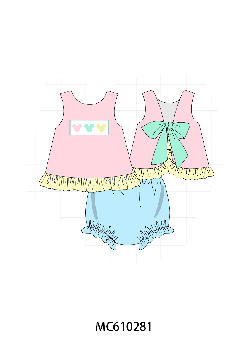 PO108 Color block character embroidery collection - closing 10/26 - ETA march