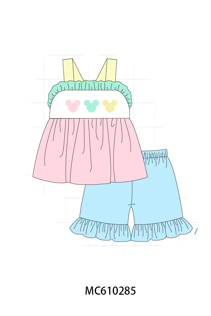 PO108 Color block character embroidery collection - closing 10/26 - ETA march
