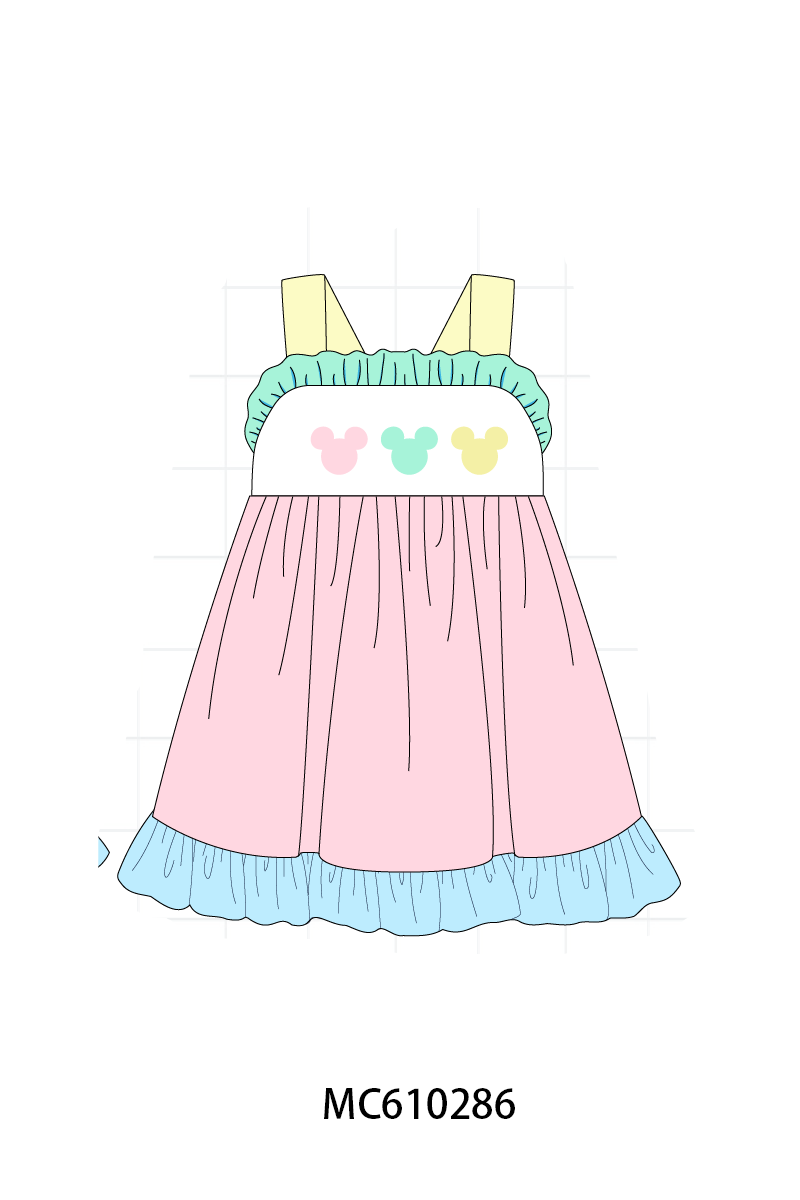 PO108 Color block character embroidery collection - closing 10/26 - ETA march