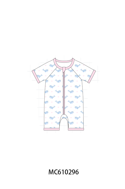 PO108 Narwhale print bamboo collection - closing 10/26 - ETA march