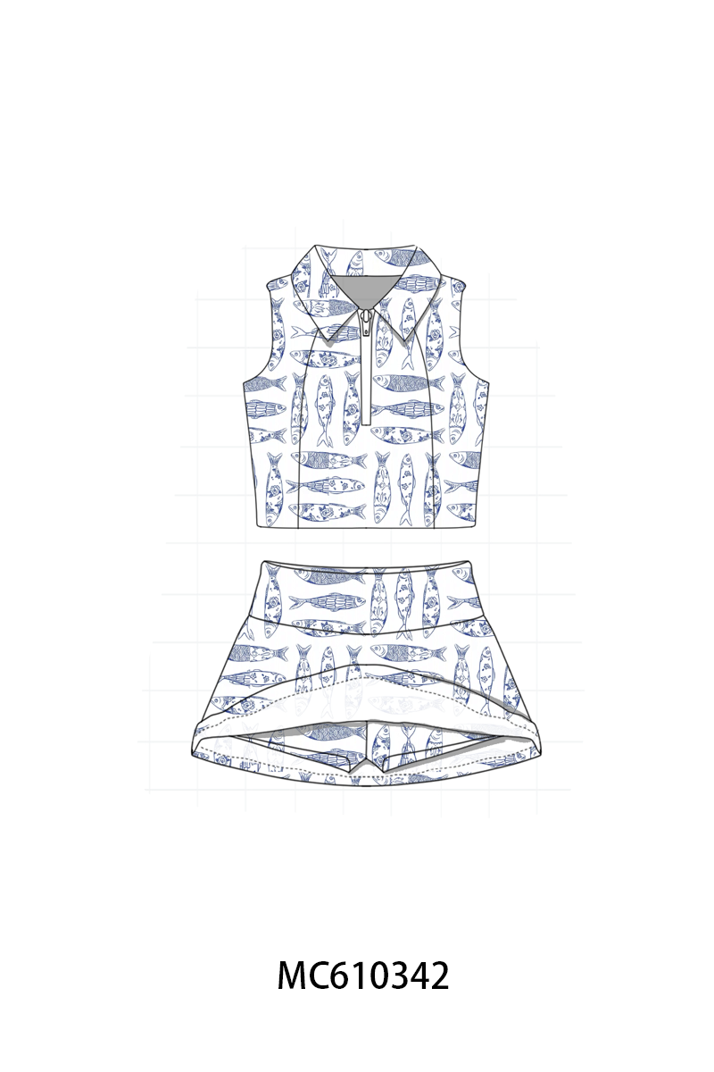 PO108 Marine creatrue active skorts set collection - closing 10/26 - ETA march