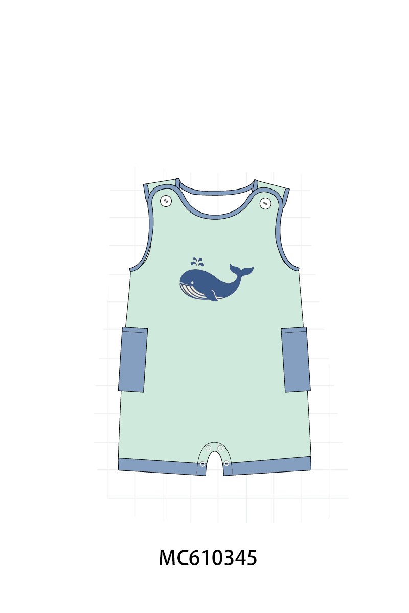 PO108 Min&blue whale embroidery collection - closing 10/26 - ETA march