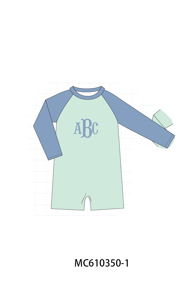 PO108 Min&blue monogram embroidery collection - closing 10/26 - ETA march