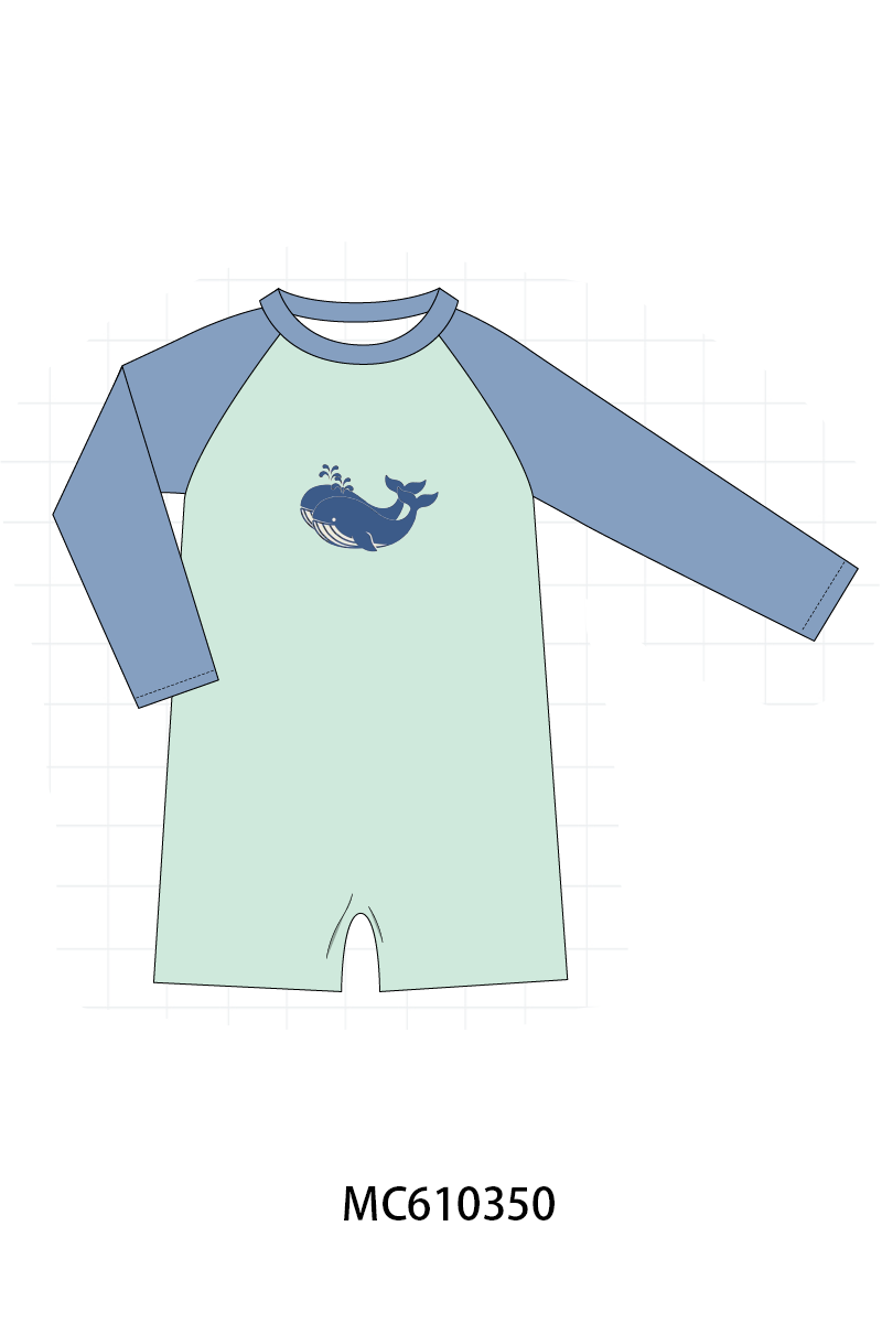 PO108 Min&blue whale embroidery collection - closing 10/26 - ETA march