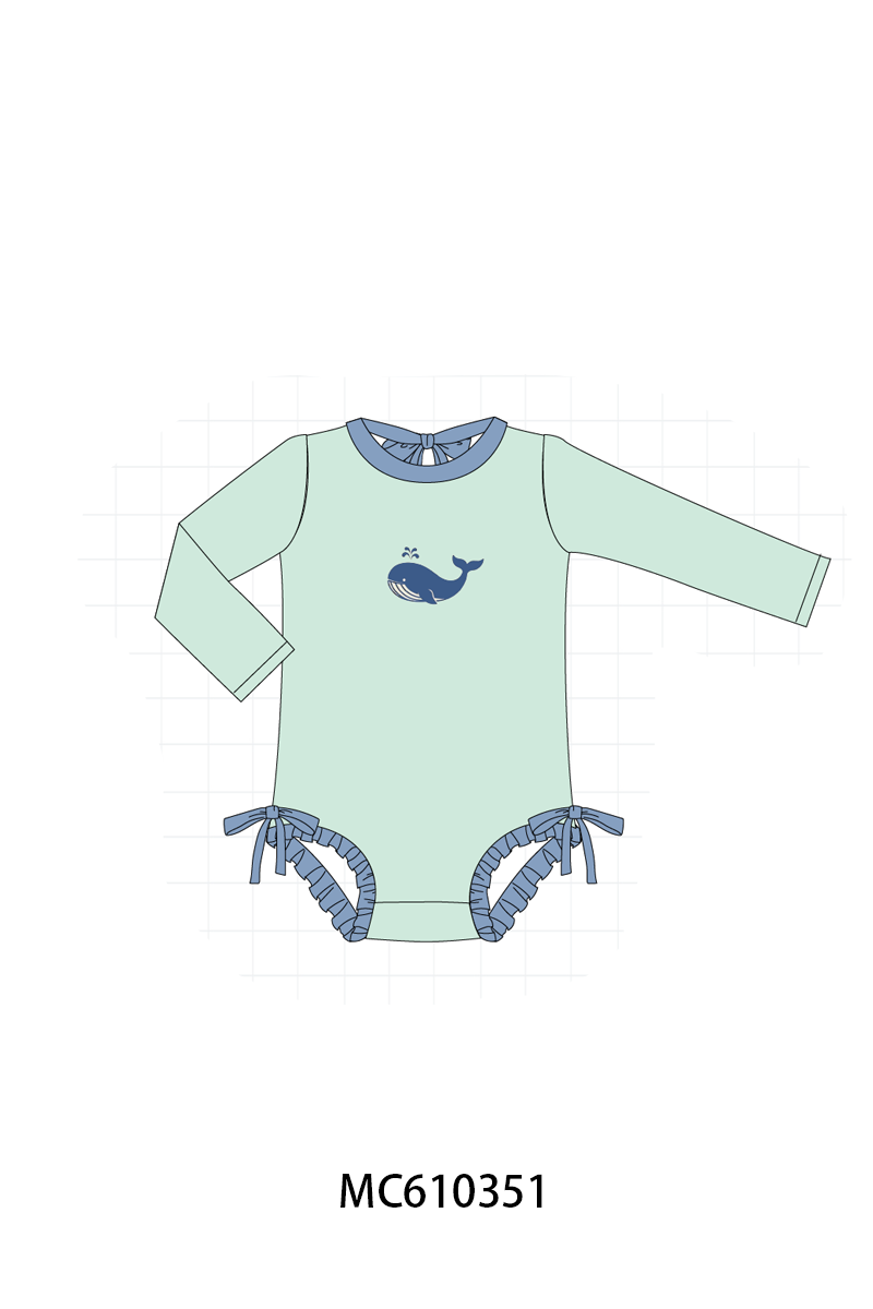 PO108 Min&blue whale embroidery collection - closing 10/26 - ETA march