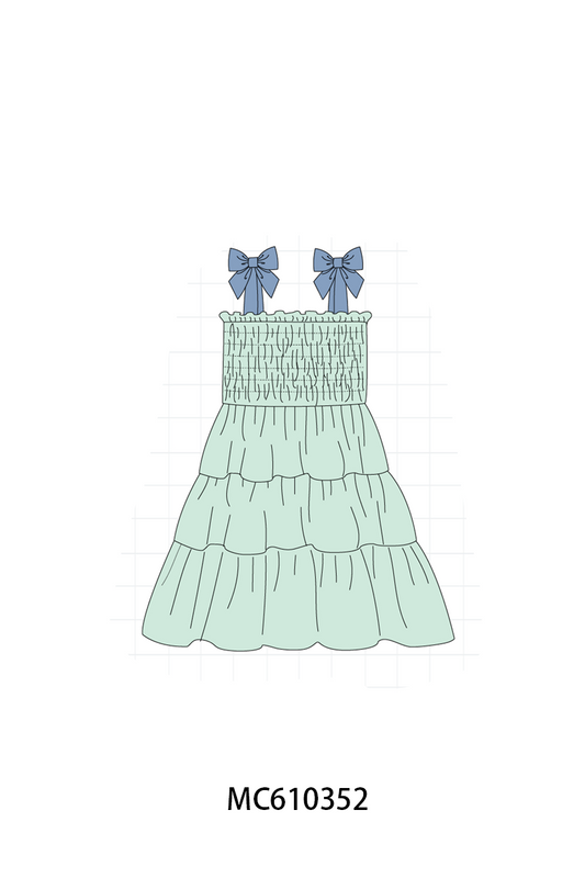 PO108 Min&blue smocked mom&me dress collection - closing 10/26 - ETA march