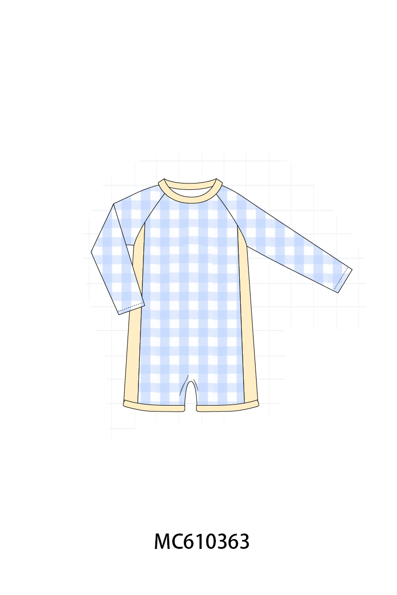 PO108 Blue gingham boy collection - closing 10/26 - ETA march