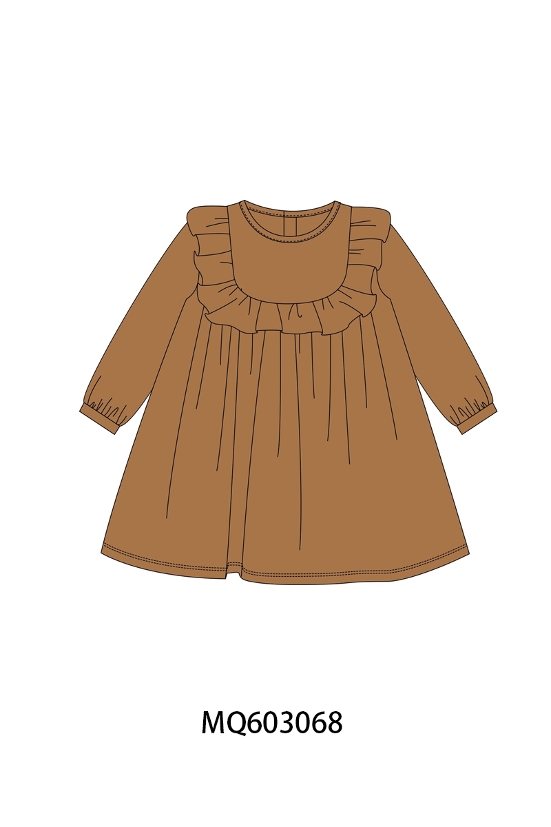 PO84 Multicolored velvet ruffle dress collection 2 - ETA late august - closing 3/23