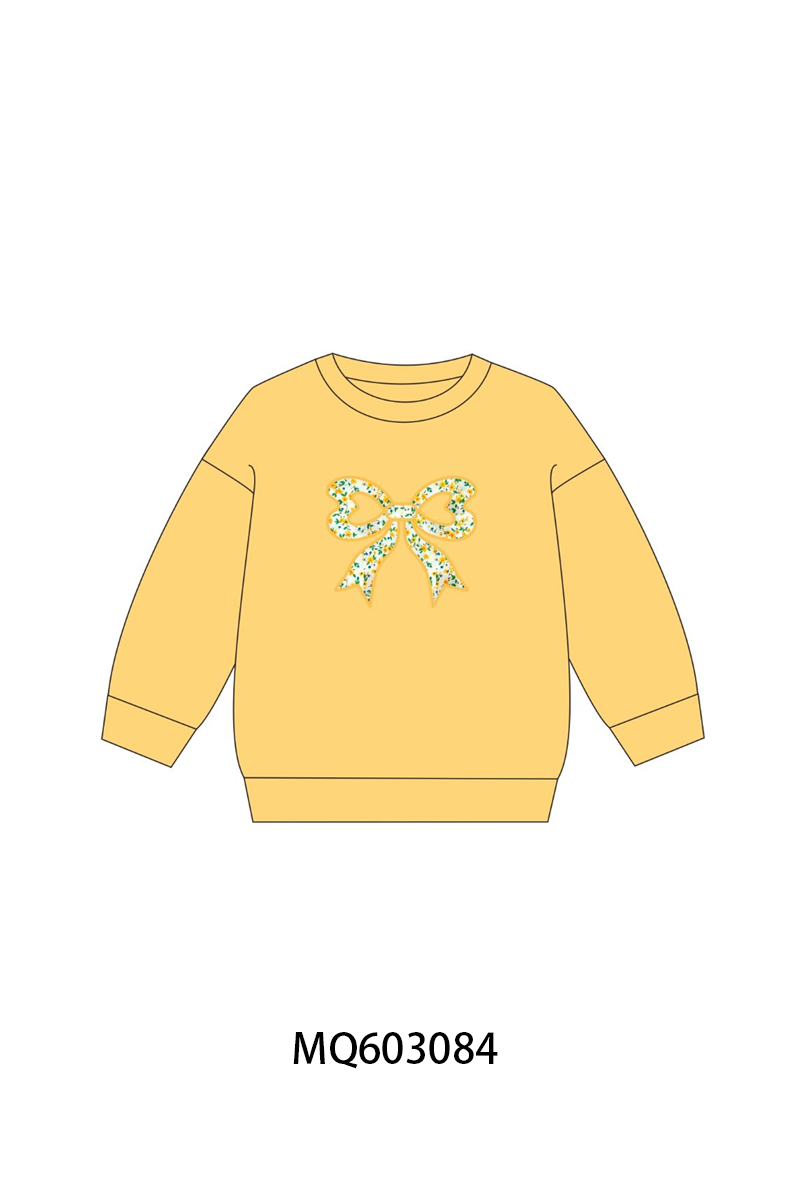 PO84 Multicolored floral bow embroidery collection 1 - ETA late august - closing 3/23