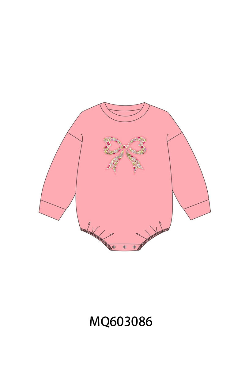 PO84 Multicolored floral bow embroidery collection 2 - ETA late august - closing 3/23