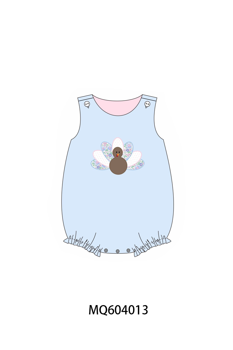 PO87 Navy thanksgiving turkey applique collection - closing 4/20 - ETA early October