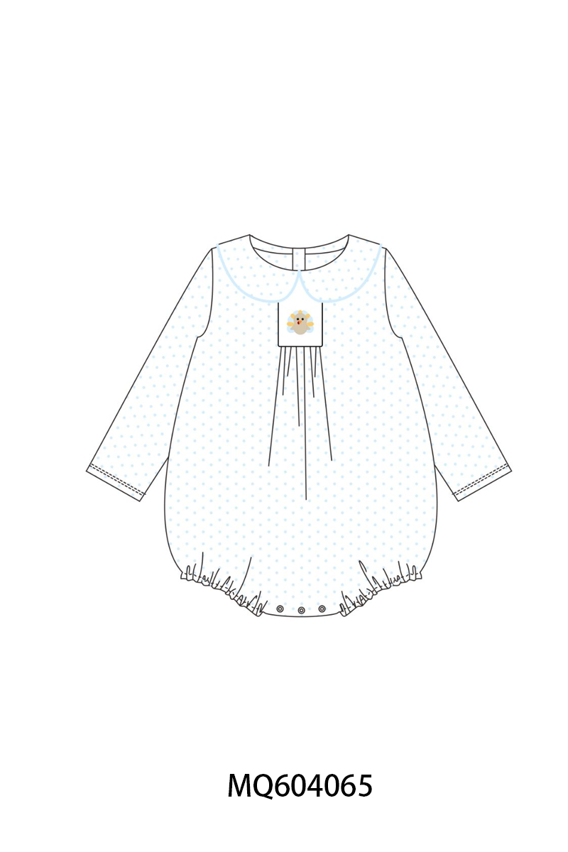 PO87 Pink dot thanksgiving turkey embroidery collection - closing 4/20 - ETA early October