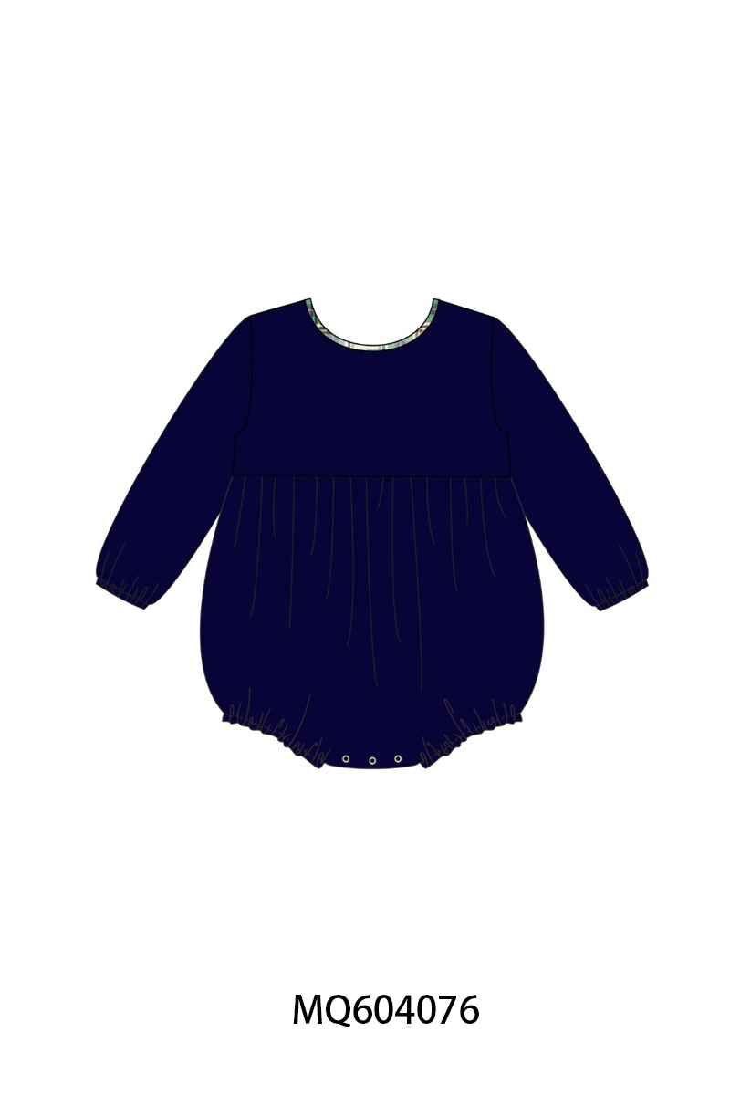 PO87 Navy ruffle plaid collection - closing 4/20 - ETA early October