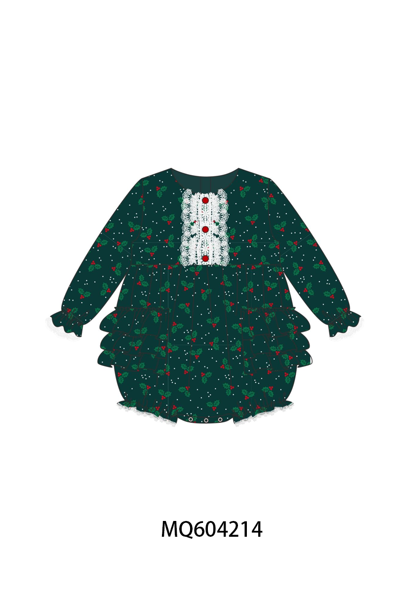PO89 Forest christmas holly print plaid collection - closing 5/4 - ETA late october