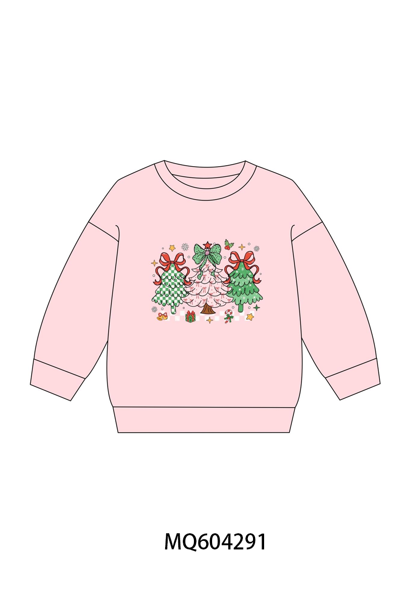PO89 Pink&forest christmas tree print collection - closing 5/4 - ETA late october