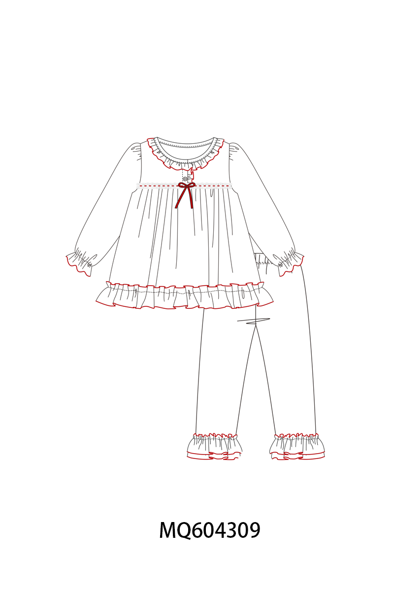 PO89 Red&blue bow ruffle collection - closing 5/4 - ETA late october