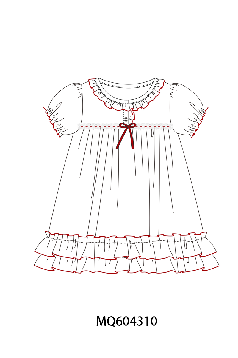 PO89 Red&blue bow ruffle collection - closing 5/4 - ETA late october